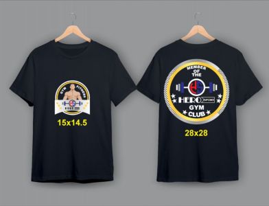 Kaos hero sport gym M/L/XL/XXL