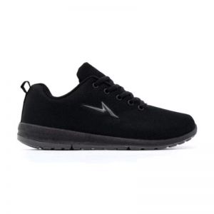 SEPATU SEKOLAH ANAK SD SMP SMA / SEPATU ANDO HITAM PUTIH HITAM POLOS TALI