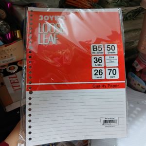 Loose Leaf Joyko B5 isi 50