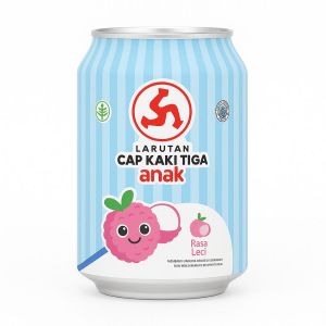 LARUTAN CAP KAKI TIGA ANAK LECI