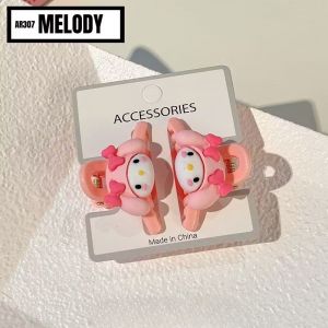 Set Jepit Rambut Anak Isi 2 Karakter Kartun Jepitan Jedai Kecil Aksesoris Rambut Anak MCO-Melody