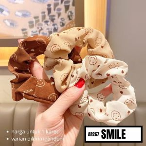 Jedai Rambut Wanita Jepitan Poni Bahan Velvet Aksesoris Jepit Rambut Wanita MCO-Smile