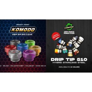 KOMODO DRIP TIP 510 AIO