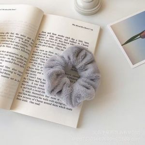HC Ikat Rambut Scrunchie Korea Hijab Gelang Hairband Kunciran Cepol Jilbab Lingkar-Abu