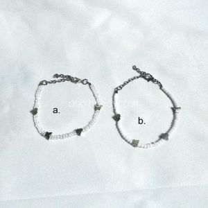 Gelang Manik Bening series  Gelang Couple Manik korea-A