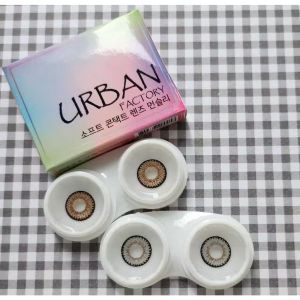 Urban Softlens/Peach Grey Normal/ DIA 14.5