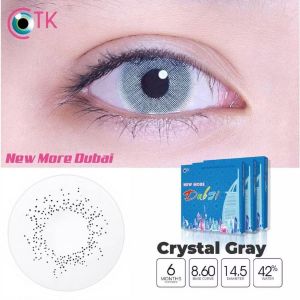 Dubai Softlens - Crystal Grey - 14.5mm