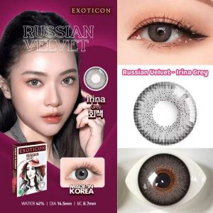 Exoticon Softlens - Irina Grey - 14.5mm