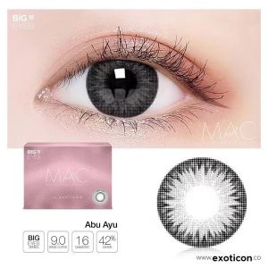MAC Exoticon Softlens - Grey Abu Ayu - 16mm