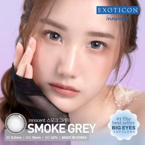 Innocent Softlens Normal Big Eyes - Smoke Grey - 16MM 