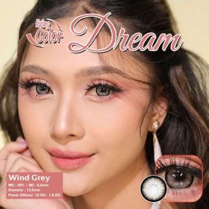 Living Color Dream Softlens Normal - Wind Grey - 15mm