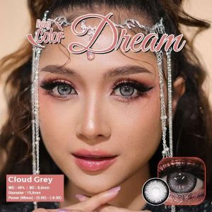 SOFTLENS LIVING COLOR DREAM NORMAL/ 15 MM/ Cloud Grey