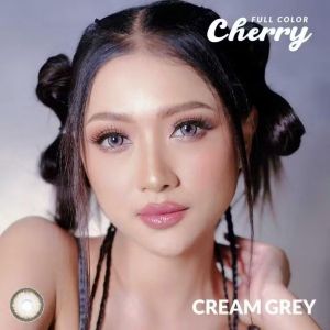 SOFTLENS CHERRY FULL COLOR NORMAL by LIVING COLOR / 14,5mm / Cream Grey