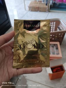 Hanasui Anti Aging Peel Off Mask Gold 10gr