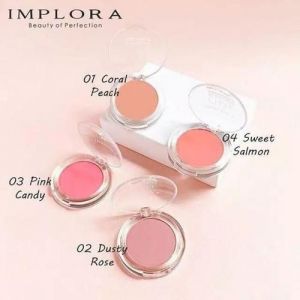 Implora Cheek Blossom Blush On No.04 Sweet Salmon