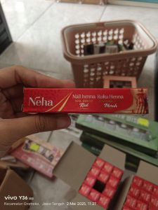 Neha Nail Henna Red