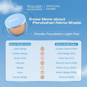 Wardah Lightening Powder Foundation No.05 Warm Ivory