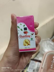 Strawberry Scent Nail Henna/ Pink