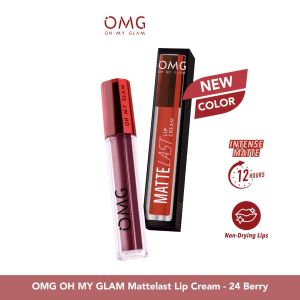 OMG Mattelast Lip Cream No.24 Berry