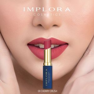 Implora Intense Matte Lipstick No.01 Cherry Crush