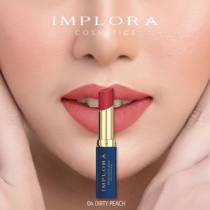 Implora Intense Matte Lipstick No.04 Dirty Peach
