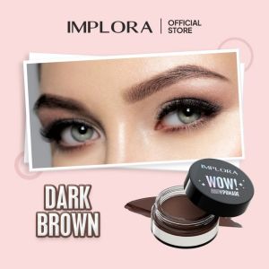 Implora Wow Brow Pomade - Dark Brown