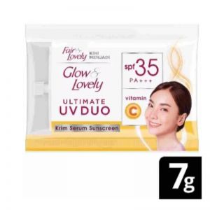 Fair & Lovely Glow & Lovely Sunscreen Ultimate UV Duo Krim Vitamin C SPF 35 PA+++ 7g