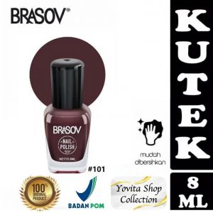 Brasov Nail Polish Maroon 2 No.101