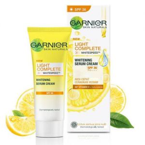 Garnier Light Complete Whitening Serum Cream SPF 36 Vitamin C & Yuzu