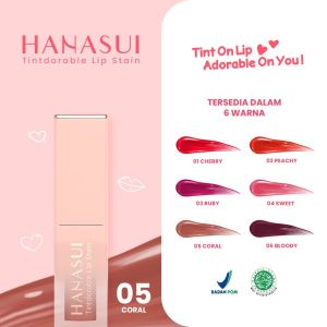 Hanasui Tintdorable Lip Stain No.05 Coral