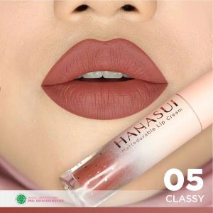 Hanasui Mattedorable Lip Cream No.05 Classy