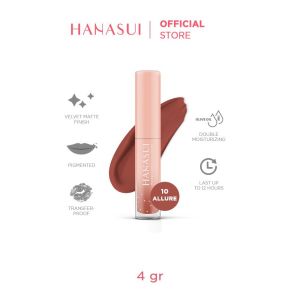 Hanasui Mattedorable Lip Cream No.10 Allure