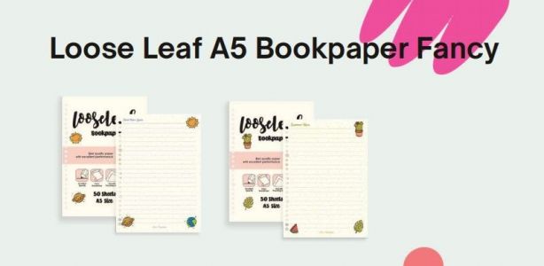 Loose Leaf A5 Bookpaper Uk. 14.8 x 21