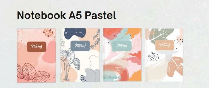 (FM-14) Notebook A5 Pastel