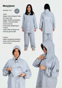 Raincoat Monochrome Grey