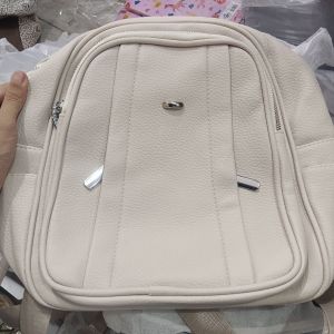 Tas Fashion Ransel Gendong/ Broken White