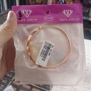 Yaxiya Jewelry Gelang Fashion Titanium Gold 