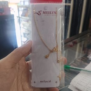 Meilyn Jewelry Kalung Fashion Titanium Gold 