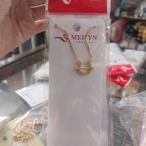 Meilyn Jewelry Kalung Fashion Titanium Gold 