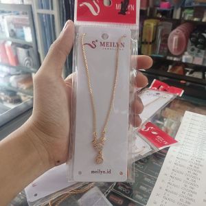 Meilyn Jewelry Kalung Fashion Titanium Gold 