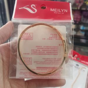 Meilyn Jewelry Gelang Fashion Titanium Gold 