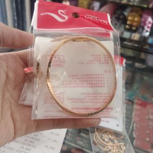 Meilyn Jewelry Gelang Fashion Titanium Gold 