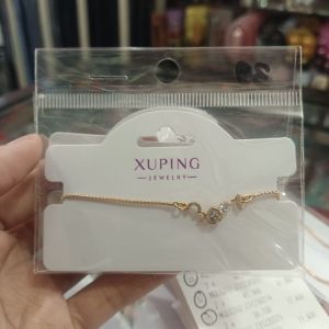 Xuping Jewelry Gelang Fashion Titanium Gold 