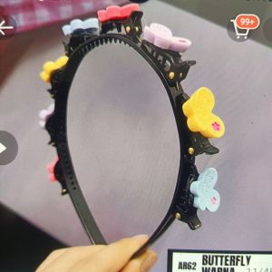 Bando Anak Bandana Kepang Butterfly 