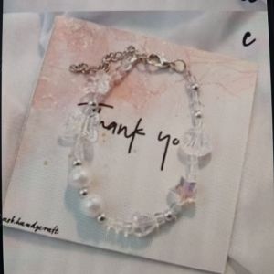 Gelang Manik Manik Mote Mutiara Kupu