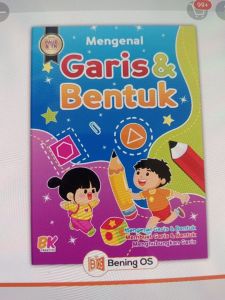 Buku Anak Mengenal Garis & Bentuk