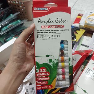 Acrylic Color 12 Warna 