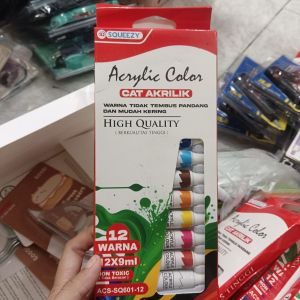 Acrylic Color 12 Warna