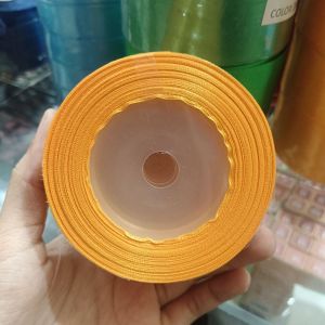Pita Satin 3/8 Inch Kuning