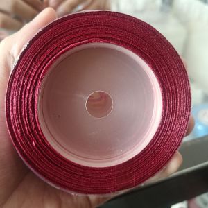 Pita Satin 1/4 Inch Maroon